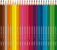 Set creioane colorate triunghiulare Maped Colour'Peps Star – 72 bucăți, din lemn certificat FSC, prindere ergonomică 3