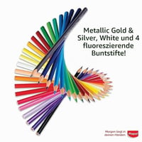 Set creioane colorate triunghiulare Maped Colour'Peps Star – 72 bucăți, din lemn certificat FSC, prindere ergonomică 7