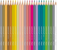 Set creioane colorate triunghiulare Maped Colour'Peps Star – 72 bucăți, din lemn certificat FSC, prindere ergonomică 2
