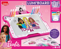 Masă de Desen Luminoasă Maped Creative Lumi'Board Barbie - 250 Motive Barbie, 30 de Coli, de la 5 Ani 2