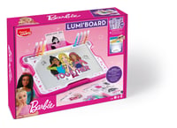 Masă de Desen Luminoasă Maped Creative Lumi'Board Barbie - 250 Motive Barbie, 30 de Coli, de la 5 Ani 1