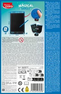 Maped Creative Magic LCD kresliaca tabuľka pre deti 8,5 palca so stylusom, prenosná digitálna tabuľka na kreslenie a tvorenie 3