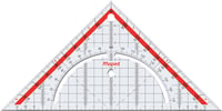 Echer Geometric Maped M028700 cu mâner, 26 cm, 1 bucată 2