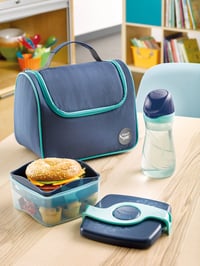 Cutie pentru gustări Maped Picnic Original Kids, recipient compartimentat pentru copii - Albastru 3