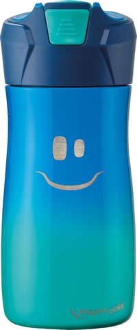 Sticlă pentru copii Maped Picnik Concept din oțel inoxidabil, 430 ml, albastru, anti-scurgere, ușor de curățat 2