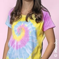 Cerneală pentru batik Marabu Tie Dye, portocaliu mandarin, 80 ml, vopsea textilă pe bază de apă pentru materiale deschise la culoare, vegană, 17300004225 4