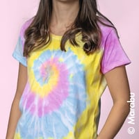Cerneală pentru batik Marabu Tie Dye, Galben, 80 ml, pe bază de apă, vopsea textilă vegană pentru materiale deschise la culoare, cu un conținut de până la 20% fibre sintetice 4