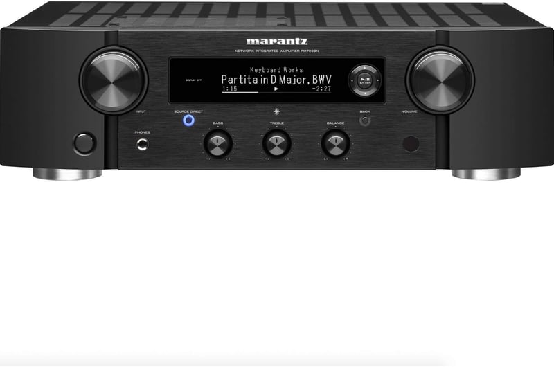 Marantz PM7000N Stereo Erősítő HEOS Beépített Fekete