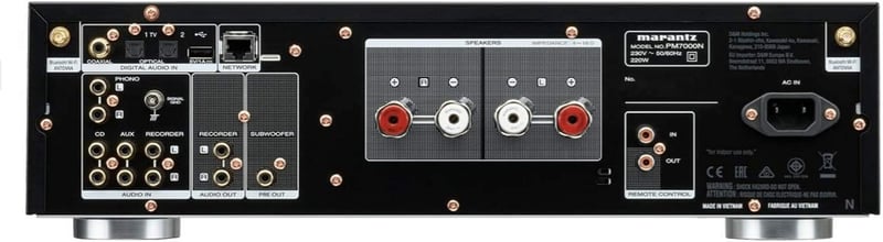 Marantz PM7000N Stereo Erősítő HEOS Beépített Fekete