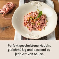 Stroj za tjesteninu Marcato Atlas 150 – svježa tjestenina, lazanje, fettuccine, tagliolini, kromirani čelik, kompatibilan s 11 dodatnih nastavaka 7