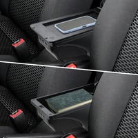 MARCHFA Golf 6 MK6 Középkonzol Kartámasz USB Töltőportokkal 2008-2013 4
