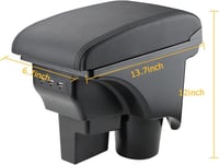 MARCHFA Golf 6 MK6 Középkonzol Kartámasz USB Töltőportokkal 2008-2013 7