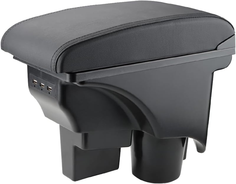 MARCHFA Golf 6 MK6 Középkonzol Kartámasz USB Töltőportokkal 2008-2013