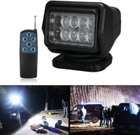MARCHFA LED Munkalámpa Távirányítóval Mágneses Talppal 50W 12V 1