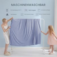 Chladiaca deka Marchpower Arc-Chill 3.0 s chladiacimi vláknami Q-Max>0,5, obojstranná letná deka 2 v 1, deka na pohovku, cestovná deka, 200x220 cm, modrá 6