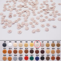 Krytka na skrutky Marcopol Pozi 50 ks, priemer 12 mm, béžová (S6), nacvakávacia plastová krytka s krížovou drážkou (Pozidriv) na nábytok 2