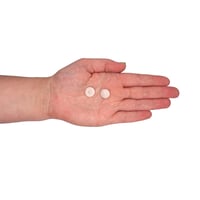 Krytka na skrutky Marcopol Pozi 50 ks, priemer 12 mm, béžová (S6), nacvakávacia plastová krytka s krížovou drážkou (Pozidriv) na nábytok 5