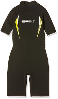 Detský krátky neoprénový oblek Mares Manta Junior - veľkosť XS 1