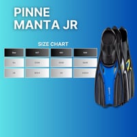 Labere pentru copii Mares Manta Junior cu călcâi închis, propulsie optimizată și nervuri laterale 6