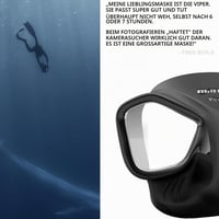 Potápačská maska Mares Viper Apnea – minimálny vnútorný objem, anatomické silikónové lícnice, úprava proti zahmlievaniu, na nádychové potápanie (apnoe) a potápanie s prístrojom 6