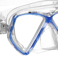 Mască de scafandru pentru copii Mares Zephir Jr cu lentilă dublă, ramă Micro-Frame, câmp vizual larg, garnitură din silicon și cataramă EZ Adjust 360° 2