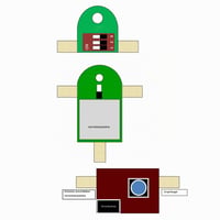 Aktívna slučková anténa Marhynchus 50K-500MHz, širokopásmová prijímacia anténa s vysokým ziskom 17dB, 9-12V 3