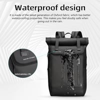 Mark Ryden Rolltop Hátizsák Férfiaknak, 20-29L Vízálló Laptoptáska 17,3 Colos Notebookhoz, USB Töltőporttal, Bővíthető Kapacitással 4