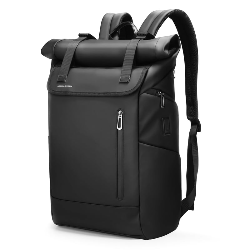 Mark Ryden Rolltop ruksak za muškarce, 20-29L vodootporna torba za laptop za prijenosnik od 17,3 inča, s USB priključkom za punjenje, proširivog kapaciteta