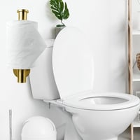 Markcco Öntapadós WC-papír Tartó - Prémium SUS304 Rozsdamentes Acél, Arany Színű, Fúrás Nélkül Rögzíthető Fürdőszobába, Konyhába 7