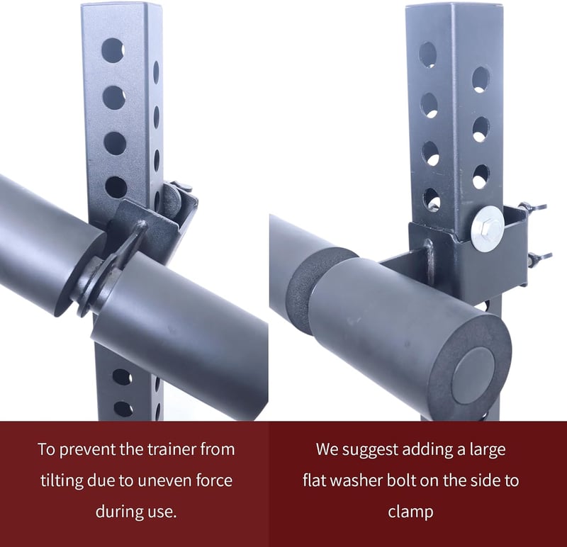 MARLANG Nordic Hamstring Curl Squat Rack Attachment Erősítő Edzéshez