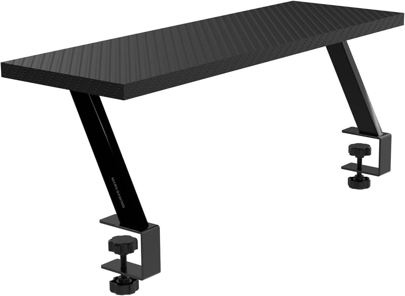 Mars Gaming MGDS Monitor Állvány 17cm Magasítóval, Ergonomikus Acél Asztali Támasz