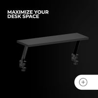 Mars Gaming MGDS Monitor Állvány 17cm Magasítóval, Ergonomikus Acél Asztali Támasz 3