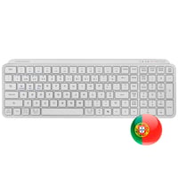 Kompaktná bezdrôtová klávesnica Mars Gaming MK-SILENKEYS, Bluetooth 5.1, PC/Mac – biela 2
