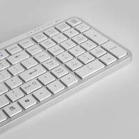 Mars Gaming MK-SILENKEYS Vezeték nélküli Kompakt Billentyűzet, Alacsony Profil, Csendes Kapcsoló, Bluetooth 5.1, 200h Akkumulátor, PC/Mac, F 7