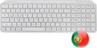 Mars Gaming MK-SILENKEYS Vezeték nélküli Kompakt Billentyűzet, Alacsony Profil, Csendes Kapcsoló, Bluetooth 5.1, 200h Akkumulátor, PC/Mac, F 2