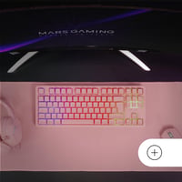Mars Gaming MK023 Gamer Billentyűzet TKL Hibrid Mechanikus RGB Világítás Rózsaszín - MK023 FR TKL 6