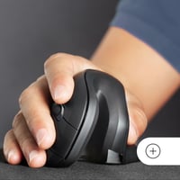 Ergonomická vertikálna bezdrôtová myš Mars Gaming MMW-ERGOPRO čierna, optický senzor 3200 DPI, spínače Huano, 2,4 GHz prijímač, podpora viacerých platforiem 6