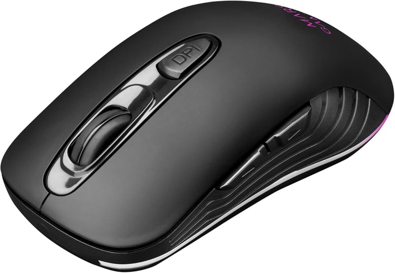 Mars Gaming MMW2 Wireless Gaming Egér RGB 3200DPI Fekete - One size, MMW2