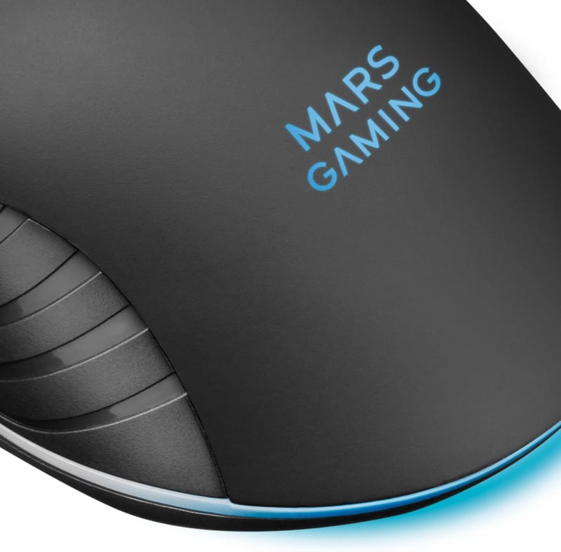Mars Gaming MMW2 Wireless Gaming Egér RGB 3200DPI Fekete - One size, MMW2