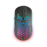 Bezdrôtová herná myš Mars Gaming MMW3 RGB Flow, ultraľahká 79 g, 3200 DPI, čierna 1