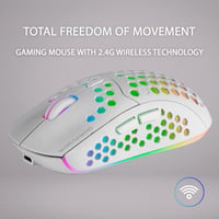 Bezdrôtová herná myš Mars Gaming MMW3W, RGB, 79g, 3200DPI - biela 3