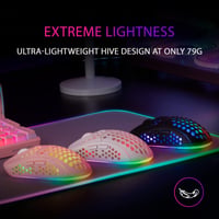 Bezdrôtová herná myš Mars Gaming MMW3W, RGB, 79g, 3200DPI - biela 2