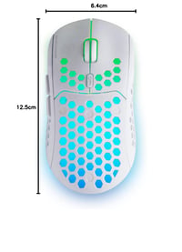 Bezdrôtová herná myš Mars Gaming MMW3W, RGB, 79g, 3200DPI - biela 7