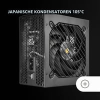Sursă de alimentare Mars Gaming MPB650SIM ATX 650W complet modulară pentru PC, cu garanție de 7 ani 5