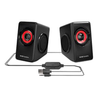 Aktívne stereo reproduktory Mars Gaming MS1, 10 W, 3,5 mm jack, čierne 3