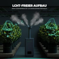 MARS HYDRO 15 literes ultrahangos növényi párásító felülről tölthető állítható páratartalom időzítő csendes növény sátorhoz beltérben hálósz 6