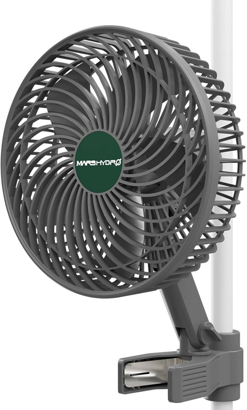 Mars Hydro csíptetős oszcilláló ventilátor growboxhoz, 10 W - 6 hüvelykes