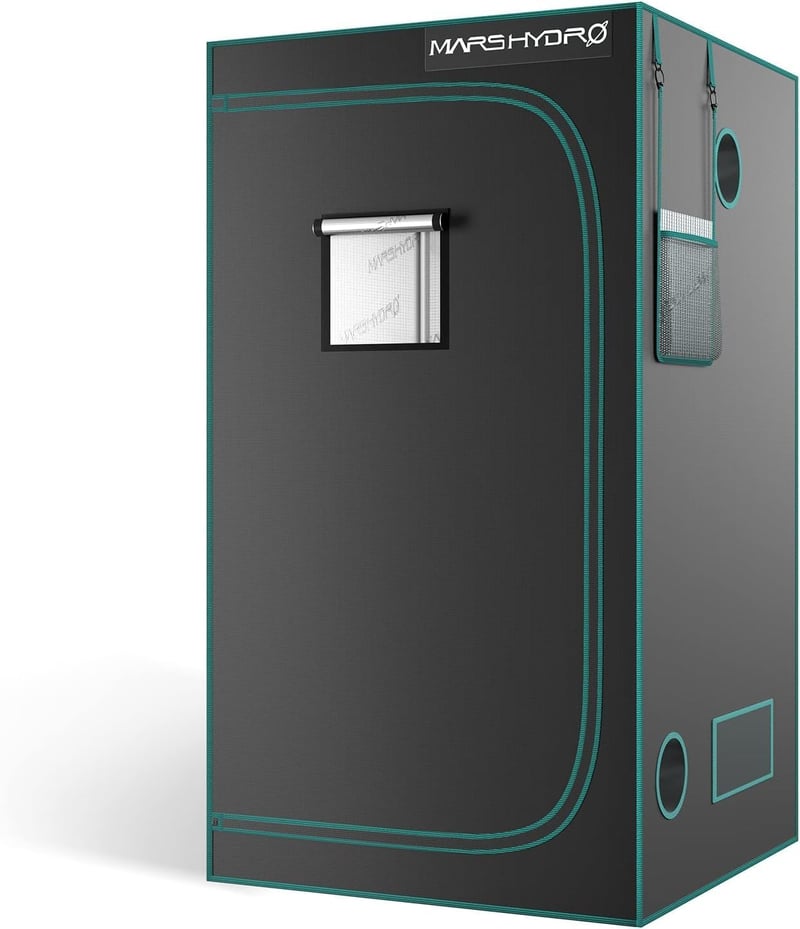 MARS HYDRO 90x90x180 cm Grow Tent Reflektív Mylar Beltéri Növénytermesztő Sátor