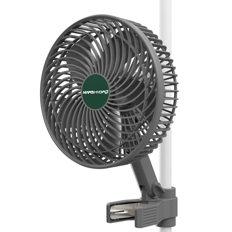 Mars Hydro csíptetős oszcilláló ventilátor growboxhoz, 10 W - 6 hüvelykes