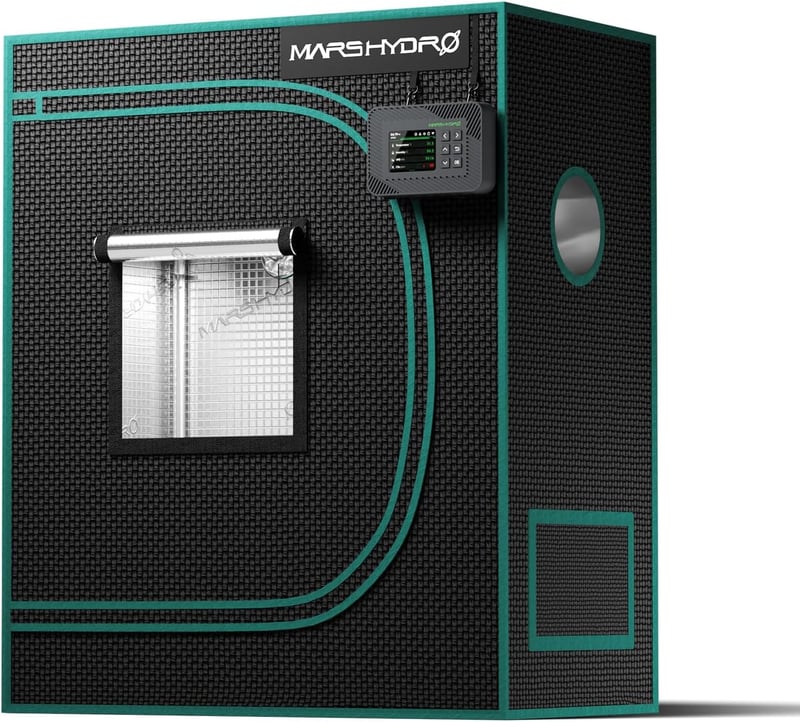 MARS HYDRO Reflective Mylar Grow Sátor 75 x 45 x 90 cm, Belső termesztő box hidropóniához levehető alaptálcával